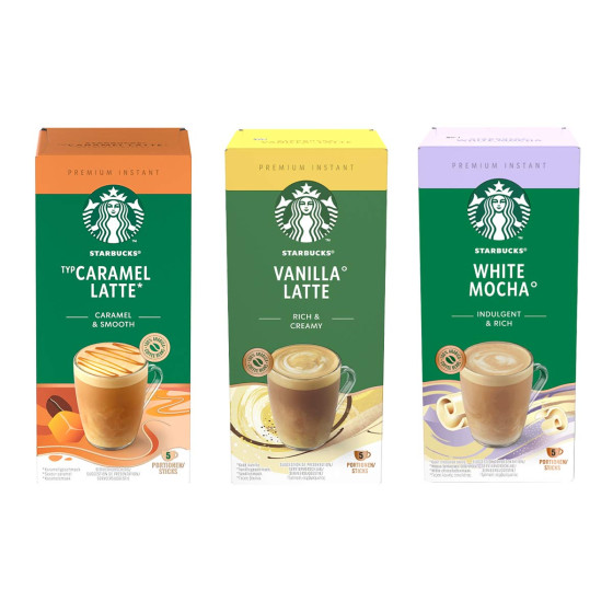 pack découverte cappuccino starbucks soluble