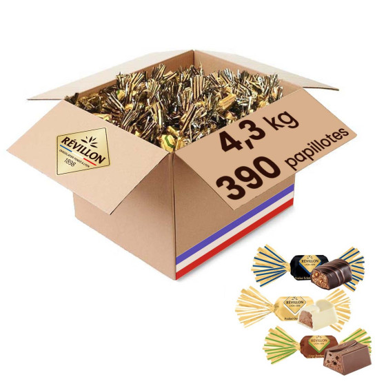 carton papillotes révillon 4kilos