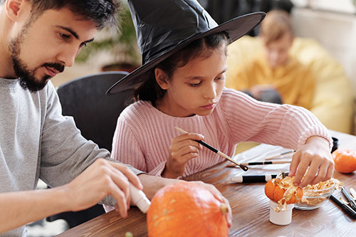 activité décoration halloween