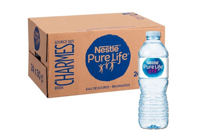 pack d'eau 50cl nstlé pure life