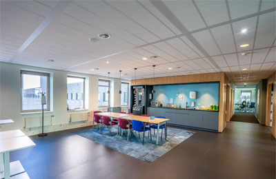 aménagement salle de pause en entreprise