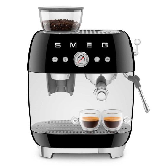 machine expresso smeg noir EGF03BLEU