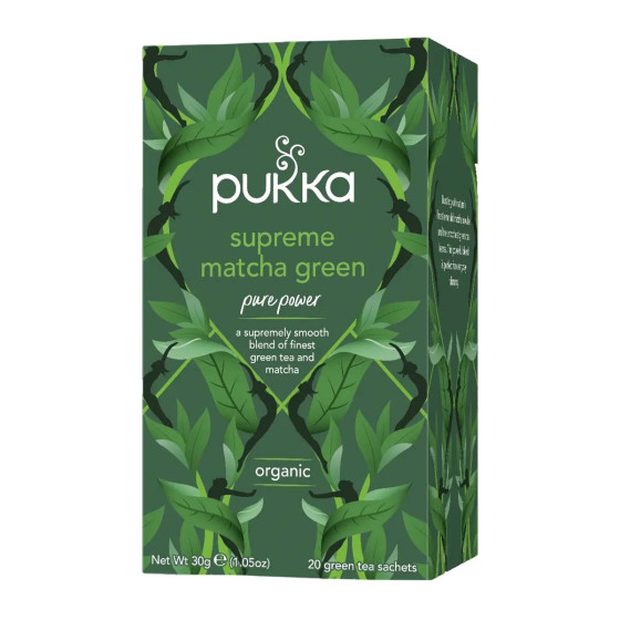 thé vert bio pukka supreme matcha