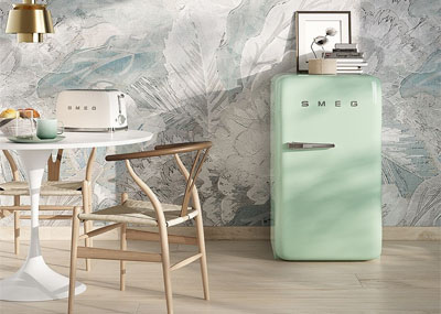 grille pain et frigo smeg