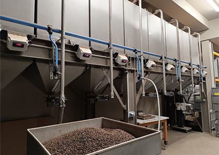 bac grains de café