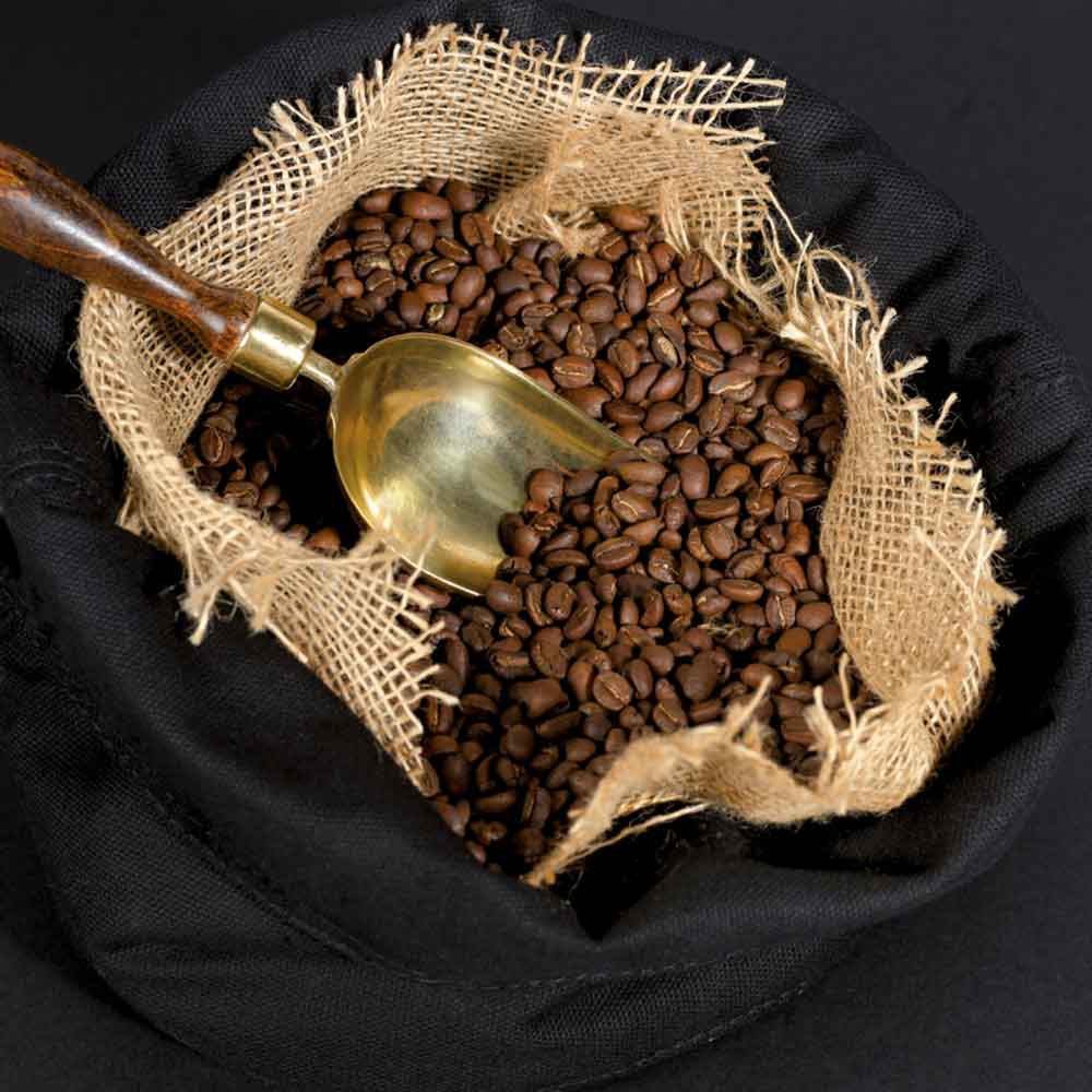 grains de café voisin