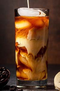 latte glacé