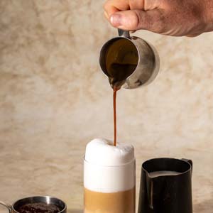 café lait glacé