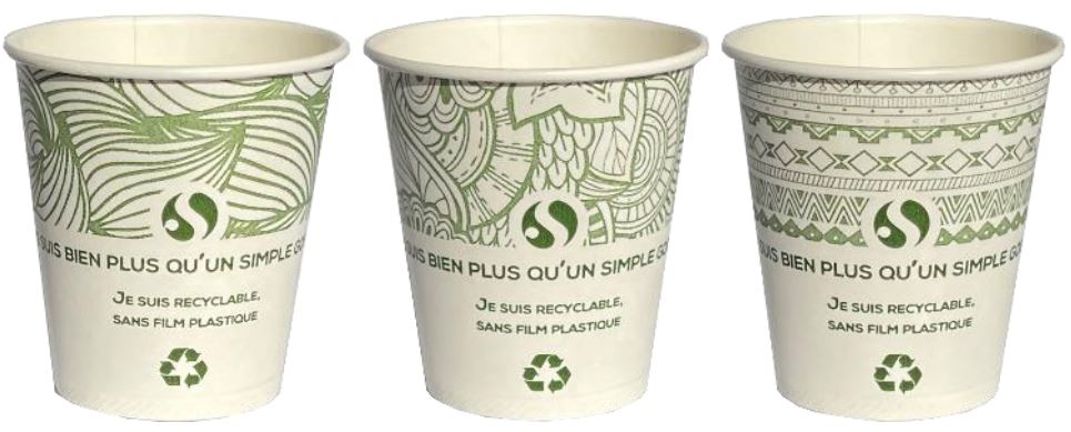 gobelets compostables