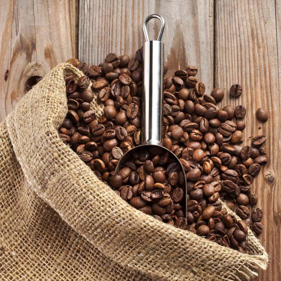 grains de café