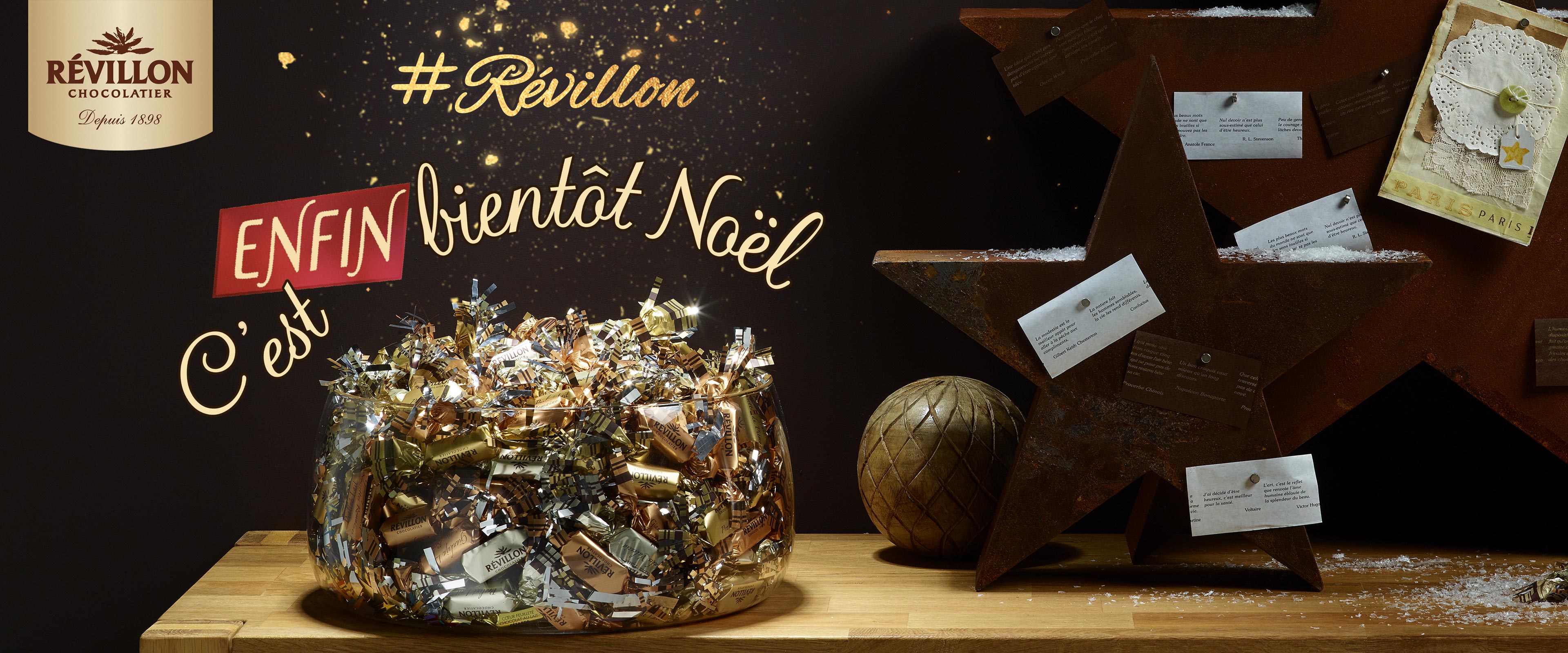 publicité Révillon pour noel 