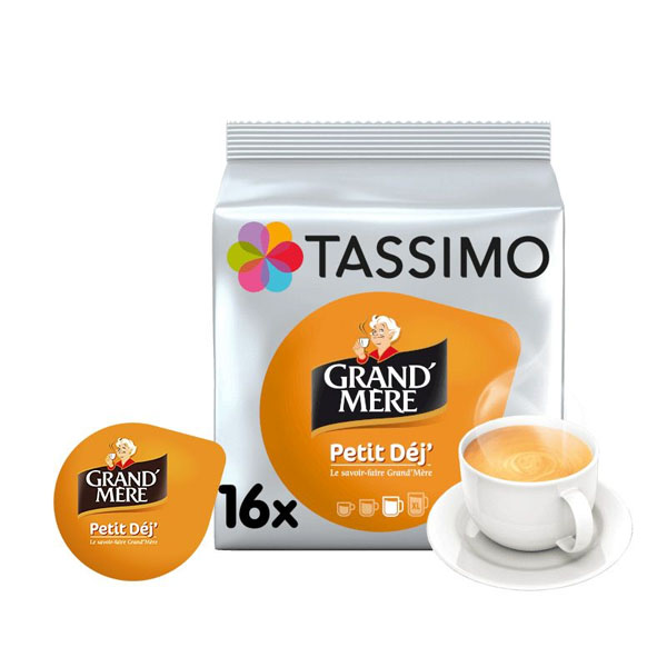capsule tassimo café grand mère petit dej