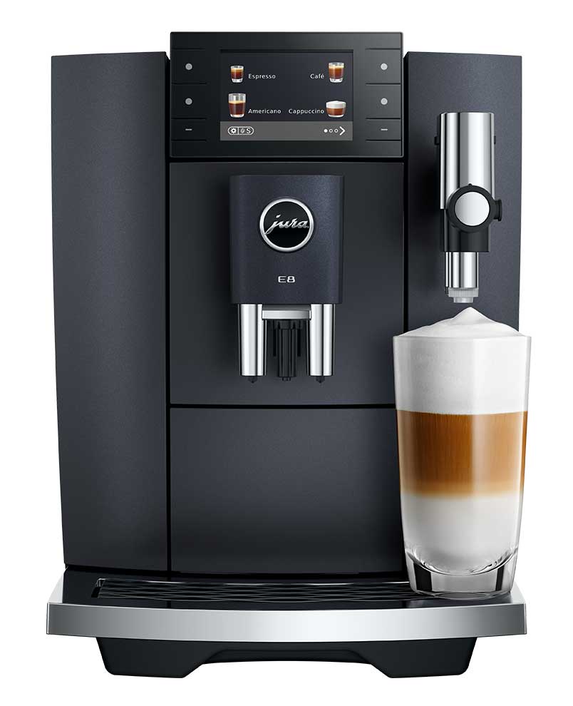 Jura E8 piano white EB