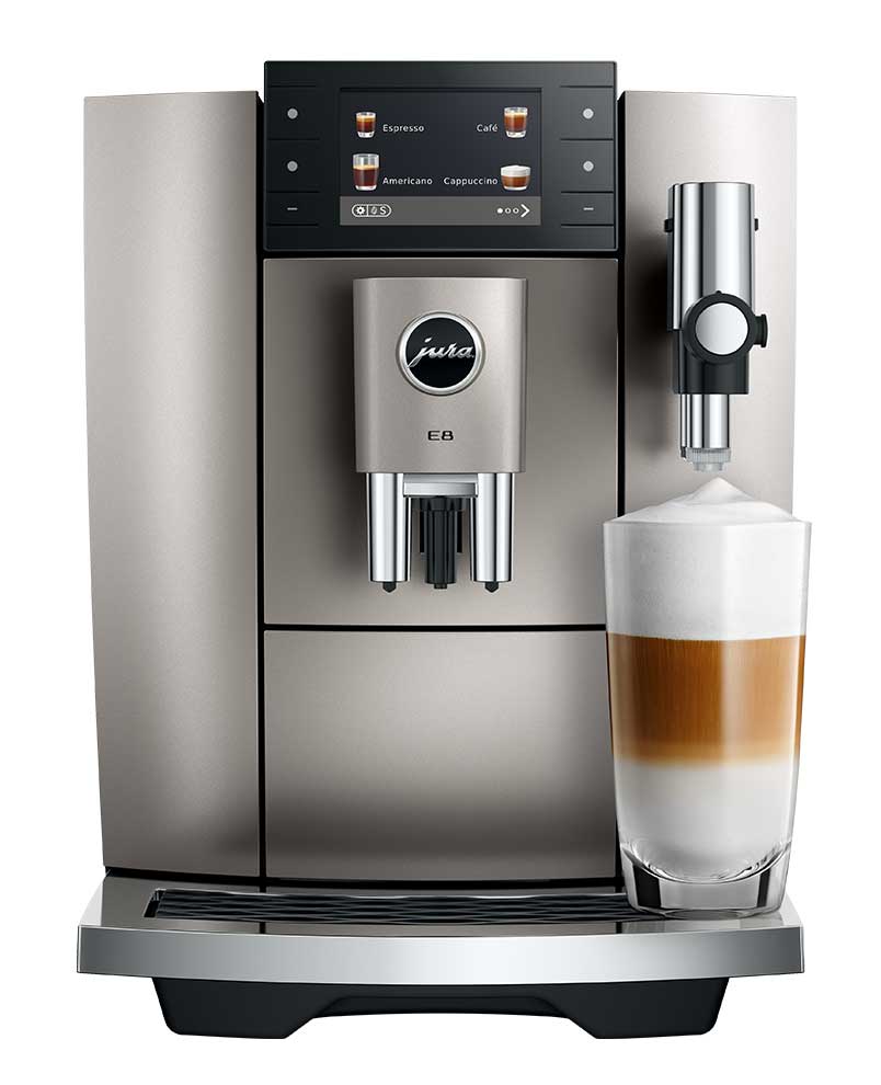 Jura E8 piano white EB