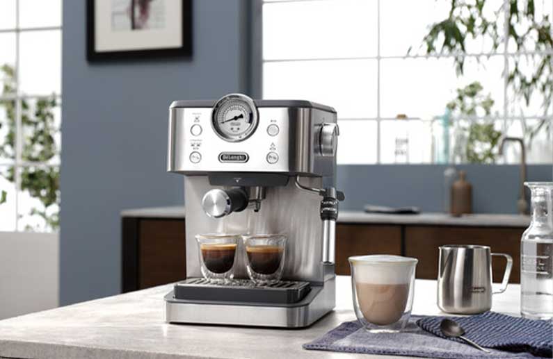 Machine Expresso percolateur Delonghi Dedica Style EC695.M Inox