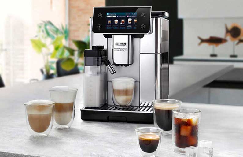 Machine à café en grains Delonghi PrimaDonna Soul ECAM 610.75.MB