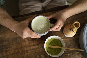 préparation matcha