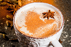 chai latte cannelle