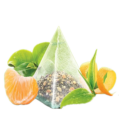 thé vert orange mandarine