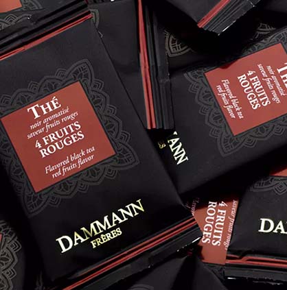 dammann frères 4 fruits rouges