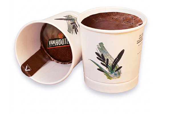 Gobelet pré-dosé chocolat chaud lacté Van Houten