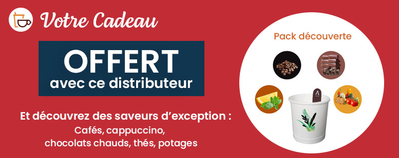 Pack découverte gobelet pré-dosé offert