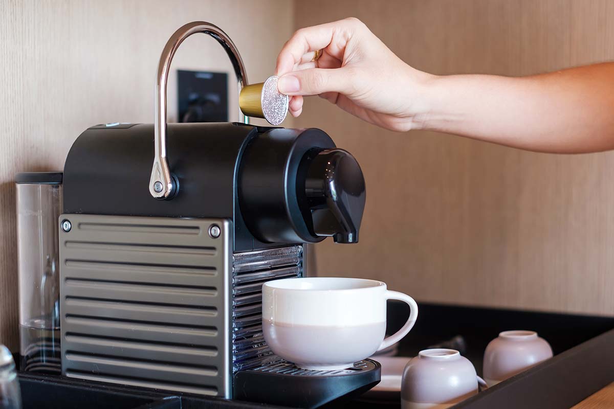 mahine à capsules pour capsules nespresso compatibles hôtel
