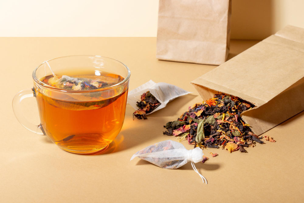 thé en sachet 