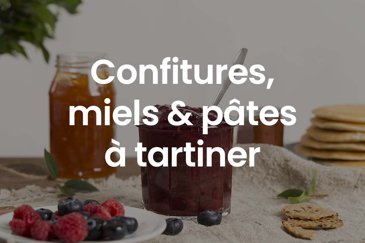 confitures pâtes à tartiner pour hôtellerie