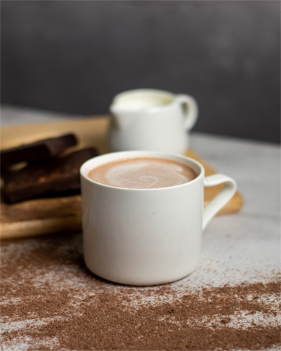 tasse de chocolat chaud