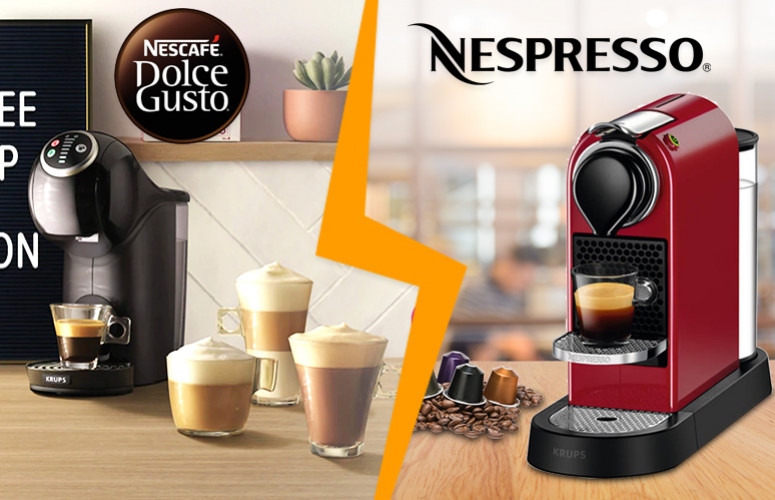 Dolce gusto vs Nespresso, diferencias y cosas comunes entre ambas