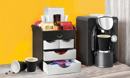 Accessoires pratiques pour le café : rangement et service