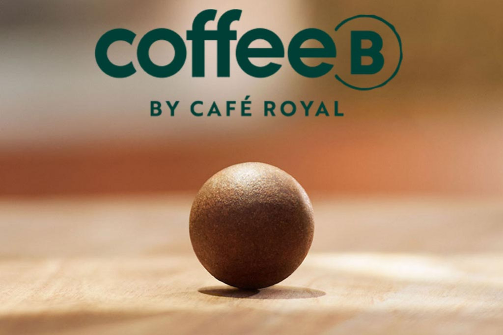 Café Royal Dosette de café CoffeeB Décaféiné - 9 boules de café