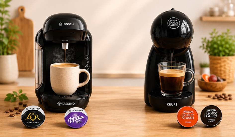 Tassimo vs Dolce Gusto : quel système choisir ?