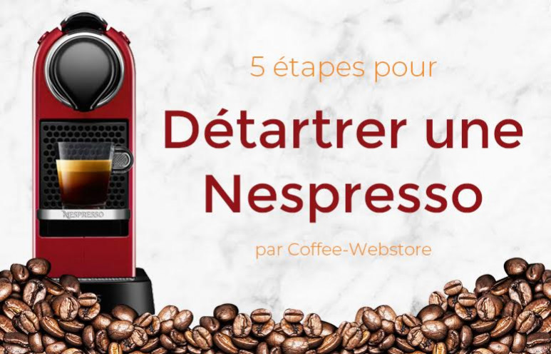 Détartrage Nespresso : le guide pas à pas avec tuto et vidéos