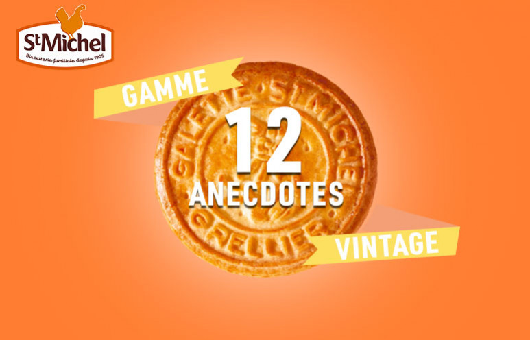 Revivez l’histoire de la biscuiterie St Michel grâce aux biscuits vintage