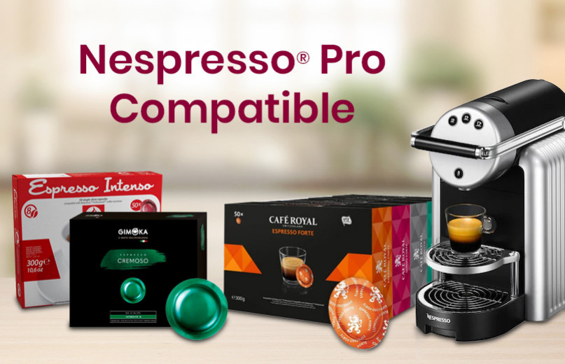 Capsule Café Royal Espresso Forte pour Nespresso Pro par 50 -  Coffee-Webstore