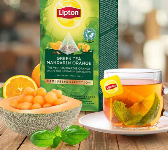 Thé vert glacé au Melon avec Lipton