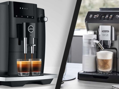Machine à café Jura vs Delonghi : le comparatif