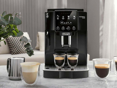 Zoom sur la machine à café Delonghi Magnifica START ECAM 220.21 Black