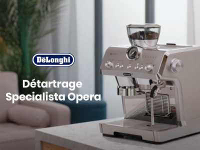 Détartrage machine à café Delonghi Specialista Opera