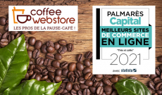 Coffee-Webstore fait son entrée dans le palmarès des Meilleurs site e-commerce !
